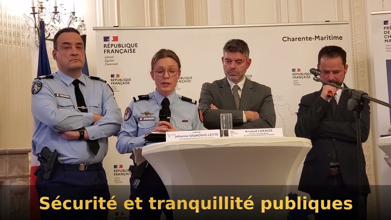 Sécurité et tranquillité publiques