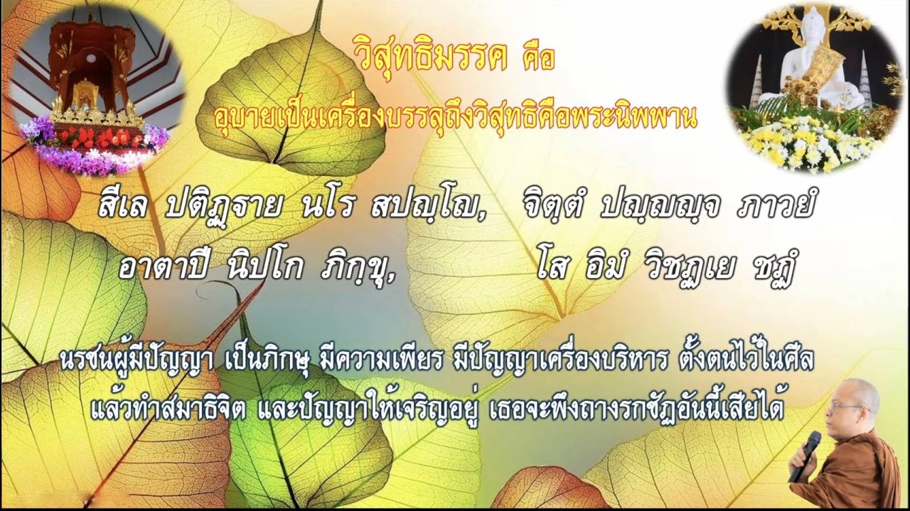 🌻EP.171 วิสุทธิมรรคโพธิ์ฐานพระ