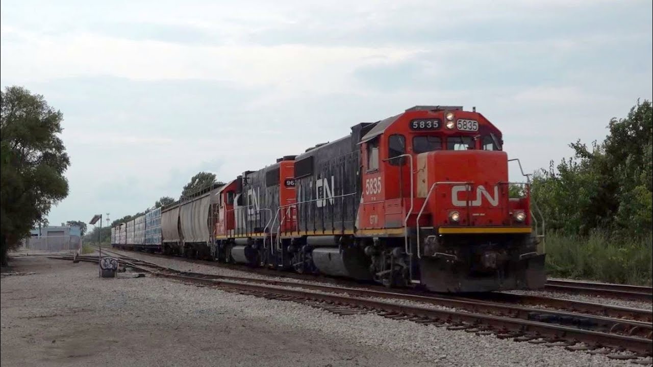Railfanning Rockwell Ave, Brighton Park And 49th Street Junctions On The SW Side, Chicago,IL 8-10-25