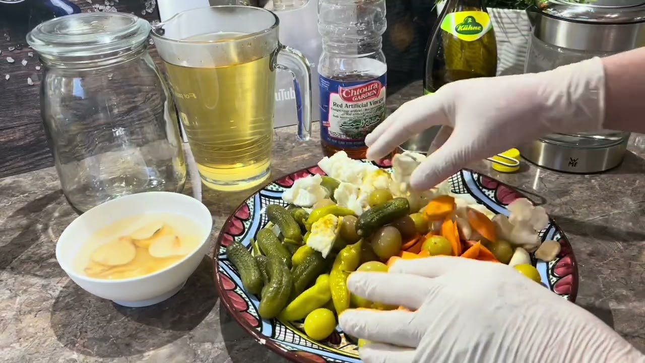 مخلل الخضروات او الطرشي العراقي على طريقة الشيف عامر 