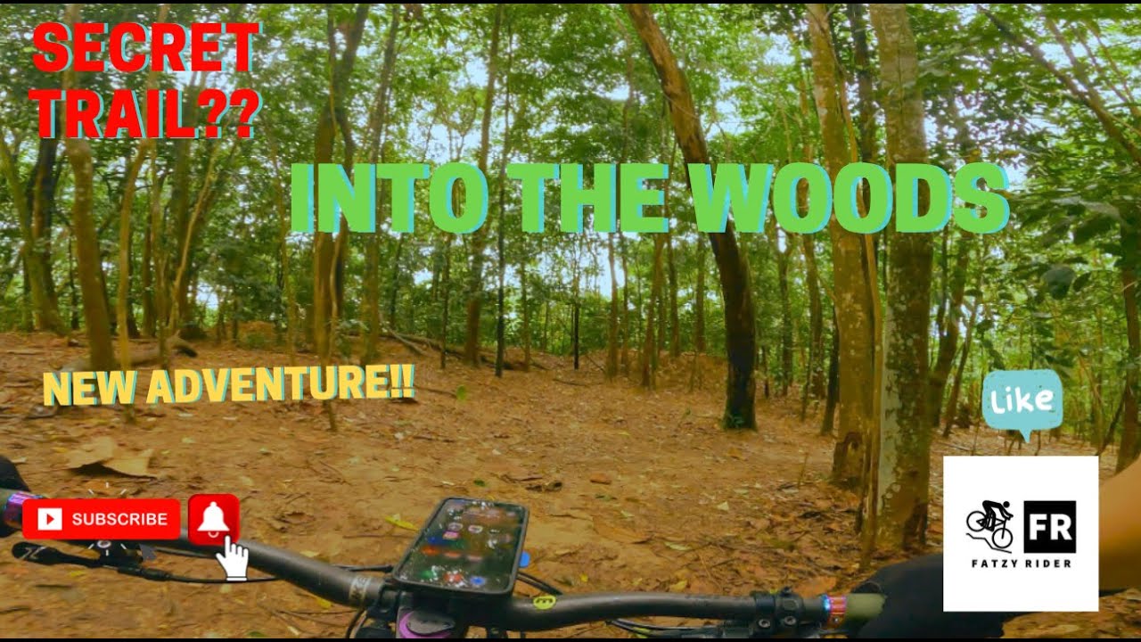 Into The Woods | Wet Trail Ride | Secret Trail