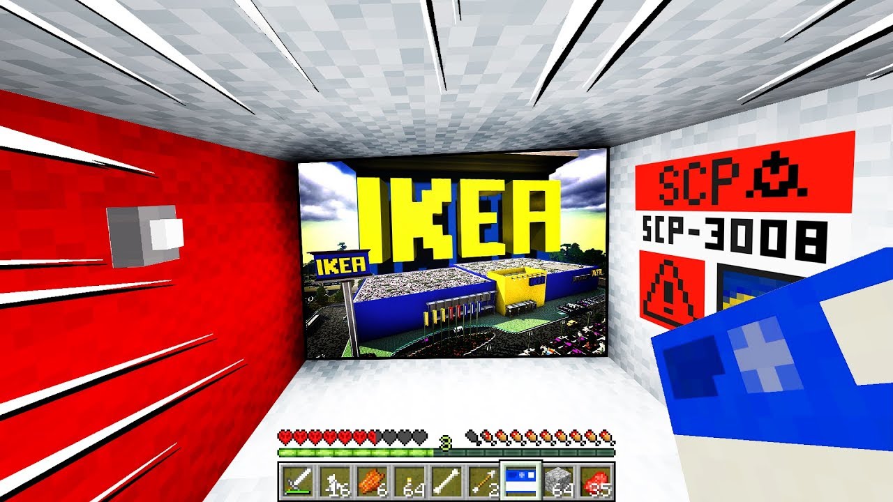 NON ENTRARE IN QUESTO NEGOZIO IKEA!! - Minecraft SCP 3008