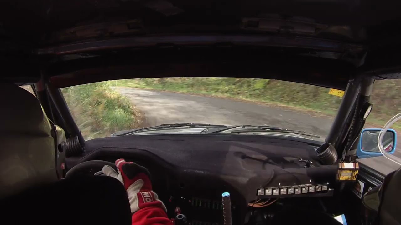 Rally Cangas de Narcea 2023. Rubén Gutiérrez - Alejandro Kubala. BMW e30. tc3 Santana