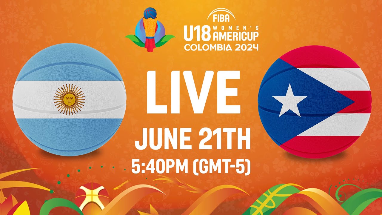 QUARTER-FINALS: Argentina v Puerto Rico | Full Basketball Game | FIBA U18 Women's AmeriCup 2024