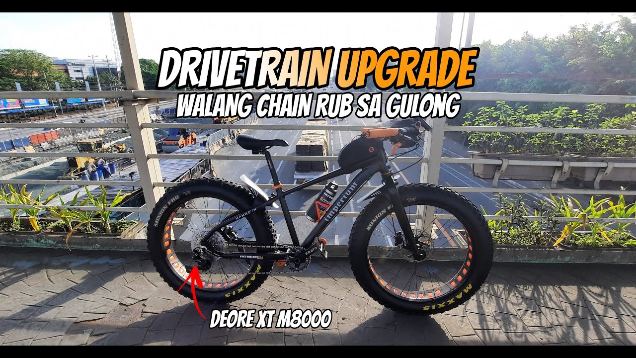 DEORE XT | DRIVETRAIN UPGRADE SA FATBIKE