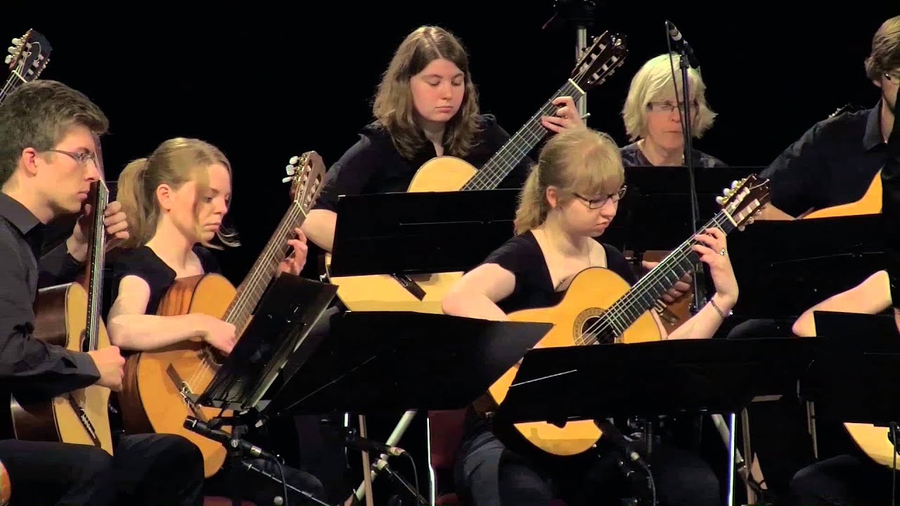 30 Jahre Gitarrenensemble Rheine - Canon (Pachelbel) - HD