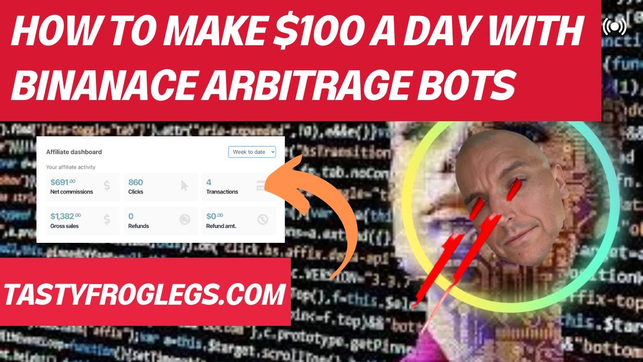 Binance Arbitrage Bot - How to Make $500 a Day Hijacking Youtube Trends