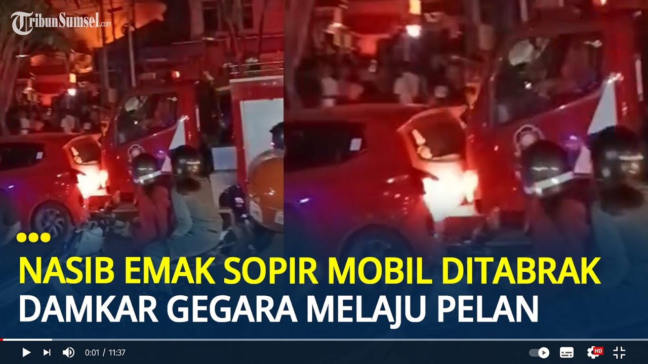 Nasib Emak-emak Sopir Mobil Ditabrak Damkar Gegara Melaju Pelan, Ngaku Gugup Dengar Sirine