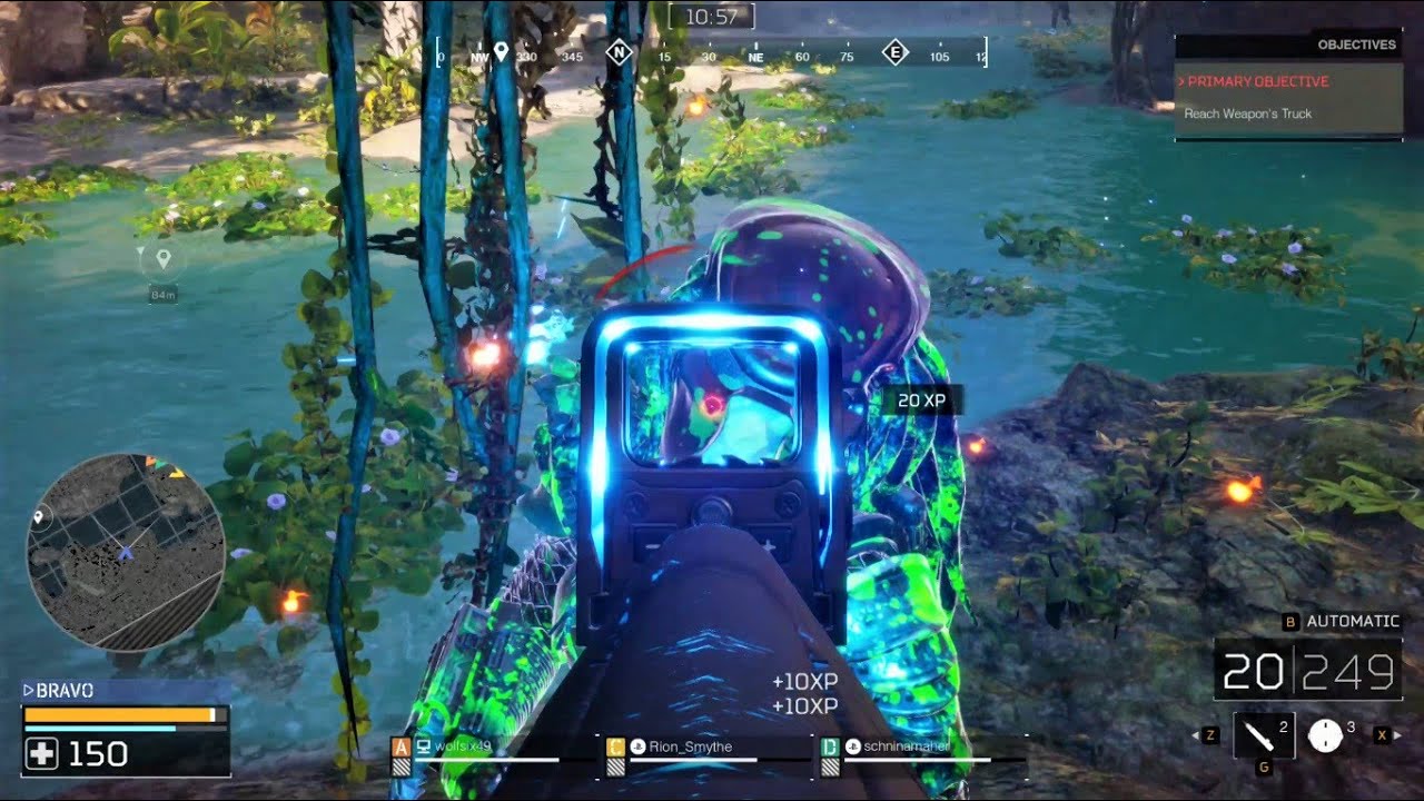 OWLF OPERATIVE PLASMA RIFLE HUNTING PREDATORS / Hunting Grounds Fireteam Gameplay PC 2K 60FPS #206