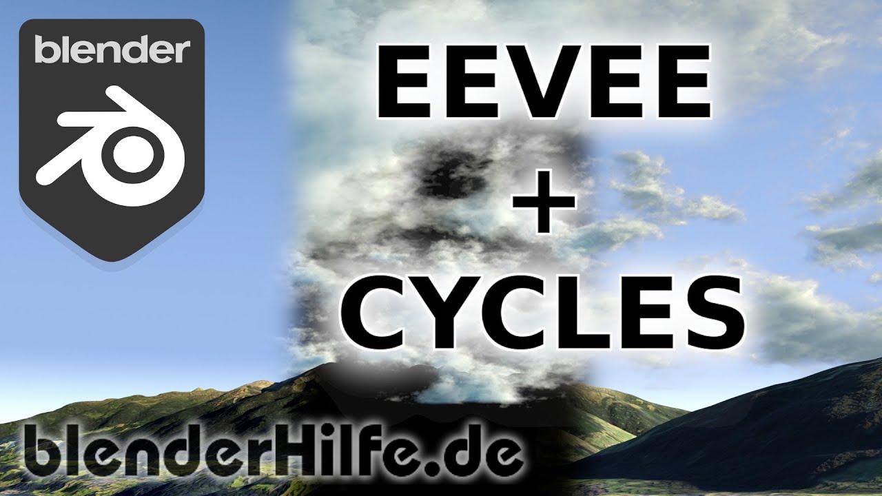 kombiniertes Rendern - Cycles PLUS Eevee - Blender 2.9 Tutorial (deutsch/german)