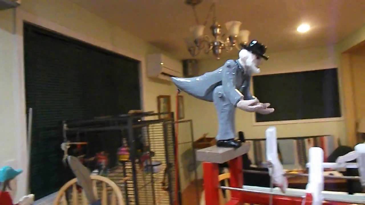 Automata art: Stud Walker's Whirlgigs (including a naughty one!)
