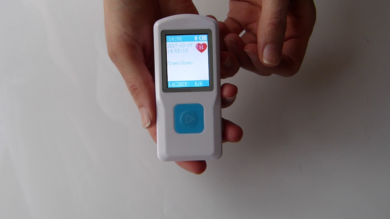 Podręczny Monitor EKG  - instrukcja obsługi