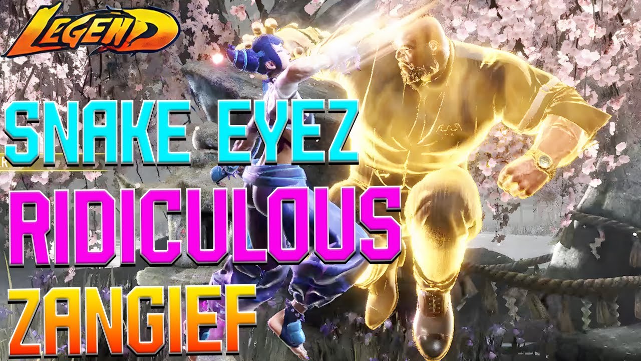 Street Fighter 6 🔥Snake Eyez Zangief Is Ridiculous !