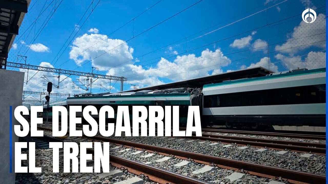 Vagón del Tren Maya se descarrila en Yucatán