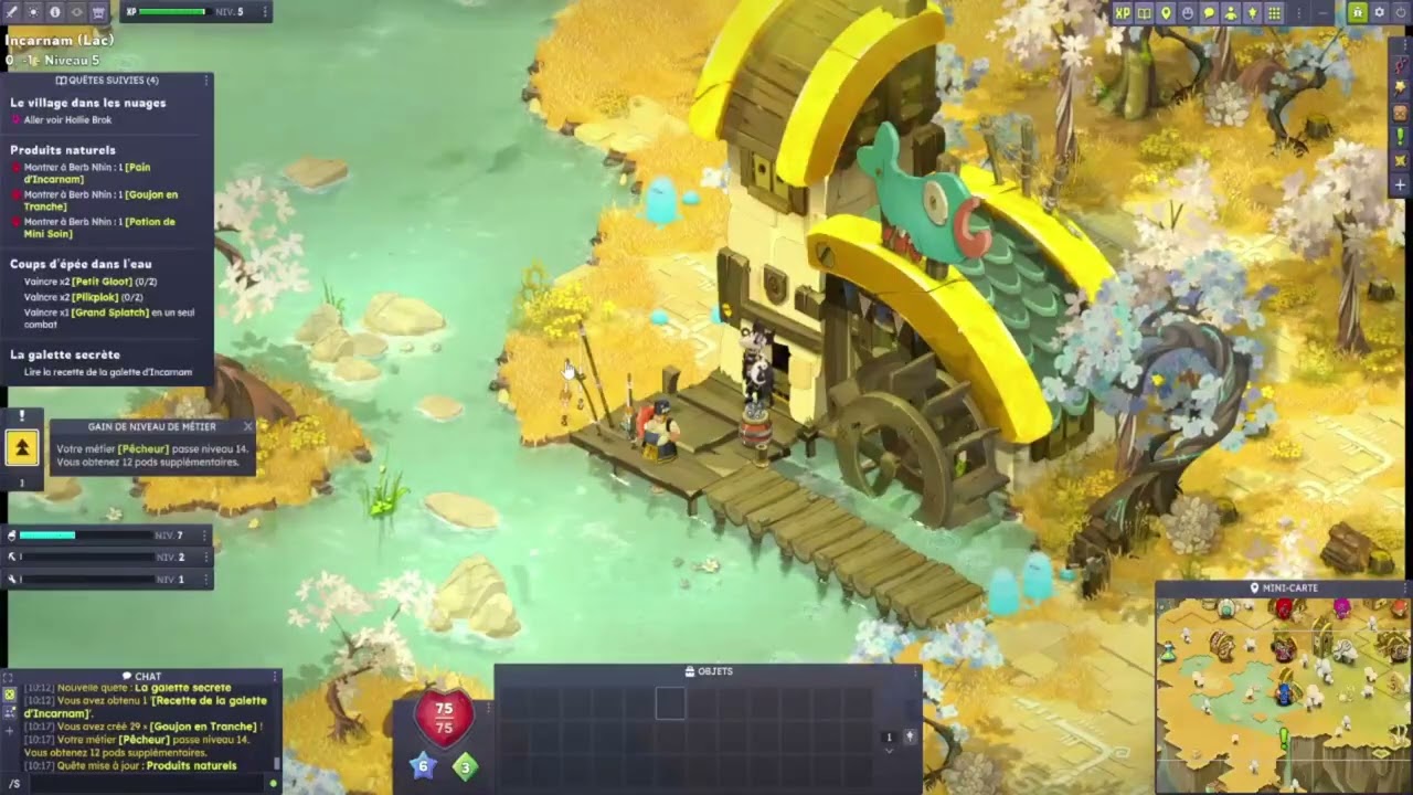 DOFUS  aventue avec un ougignak jour 1