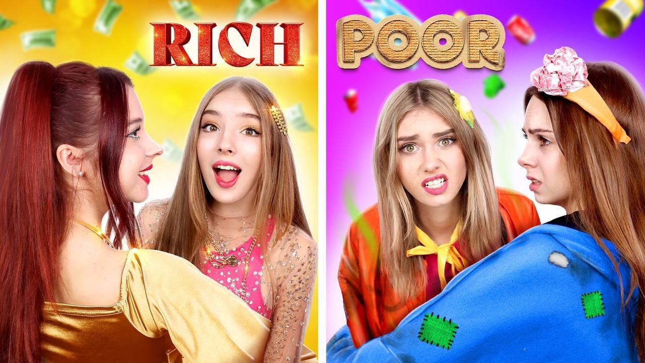 Maman Riche VS Maman Pauvre ! J'ai retrouvé ma fille perdue