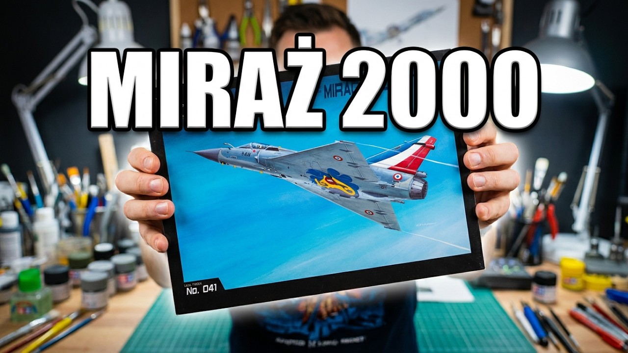 Mirage 2000C MS Model #papermodel #hobby #modelarstwo #małymodelarz #karton