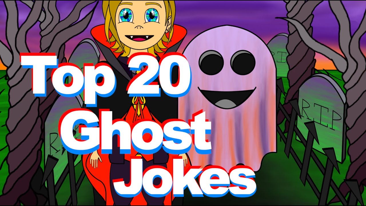 Top 20 Funniest Ghost Jokes, Halloween Jokes for Kids, Jokes about Ghost, with Jolly Jack
