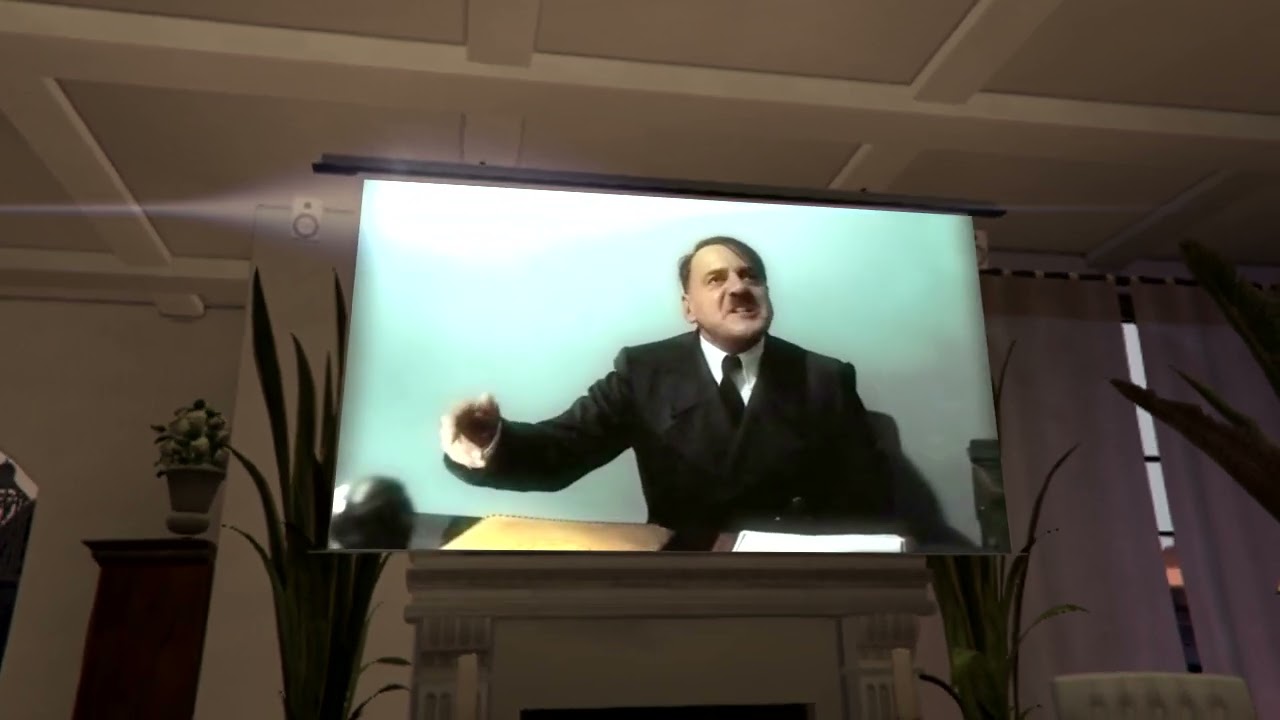 Hitler is informed he is in Grand Theft Auto V
