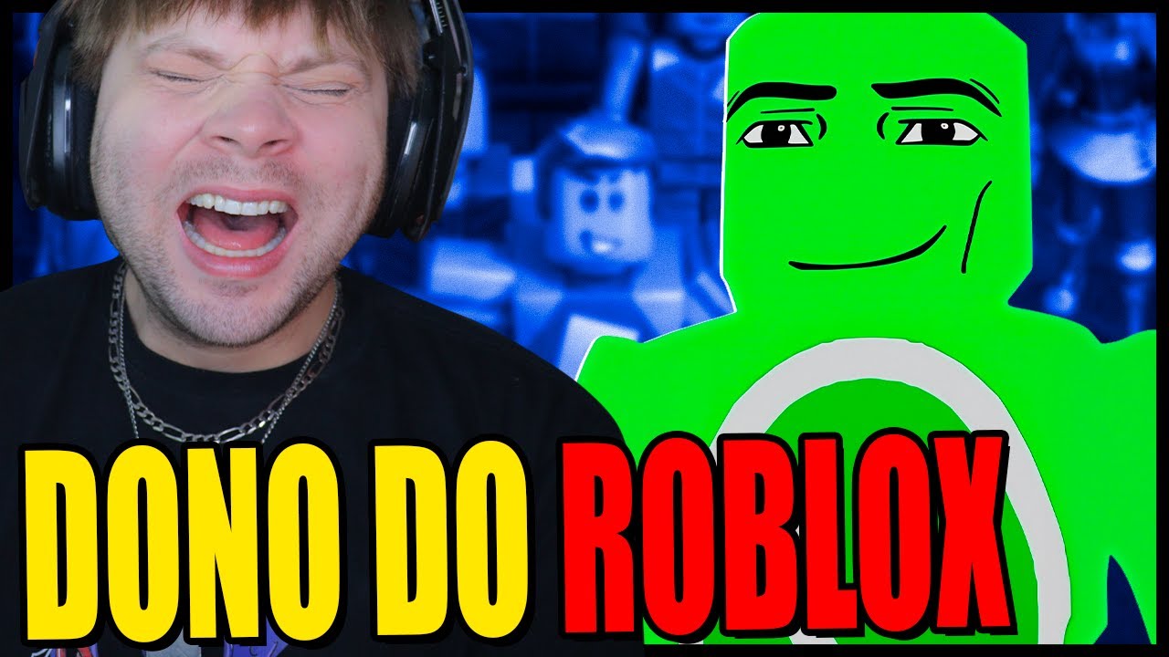 Conhecendo o PROTAGONISTA do Roblox e RACHANDO de rir com os flagras