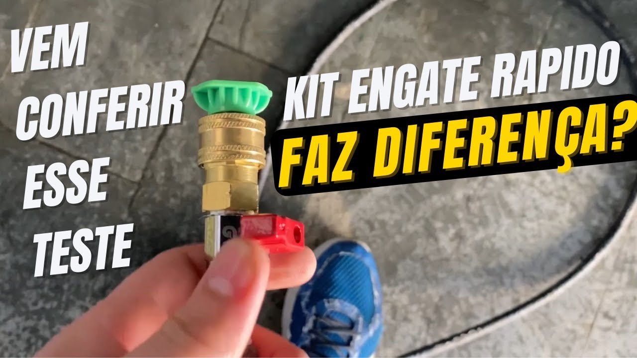 Engate rapido lavadora alta pressao wap