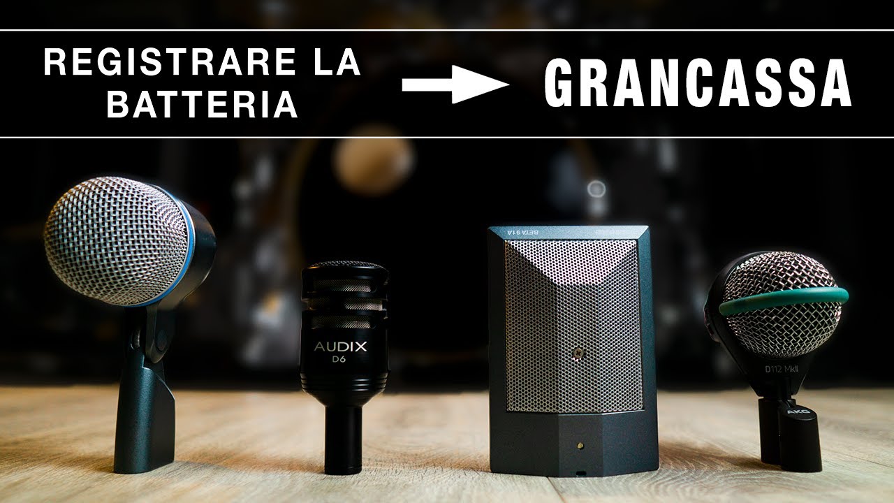 I 4 MICROFONI PERFETTI per la TUA CASSA! | con StrumentiMusicali.net