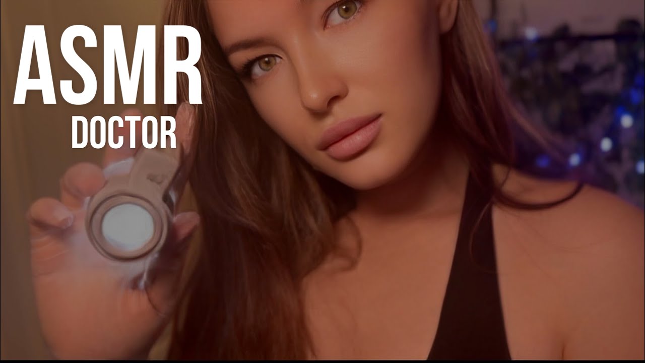 АСМР Нежный приём врача дерматолога Осмотр твоих родинок ASMR Doctor 