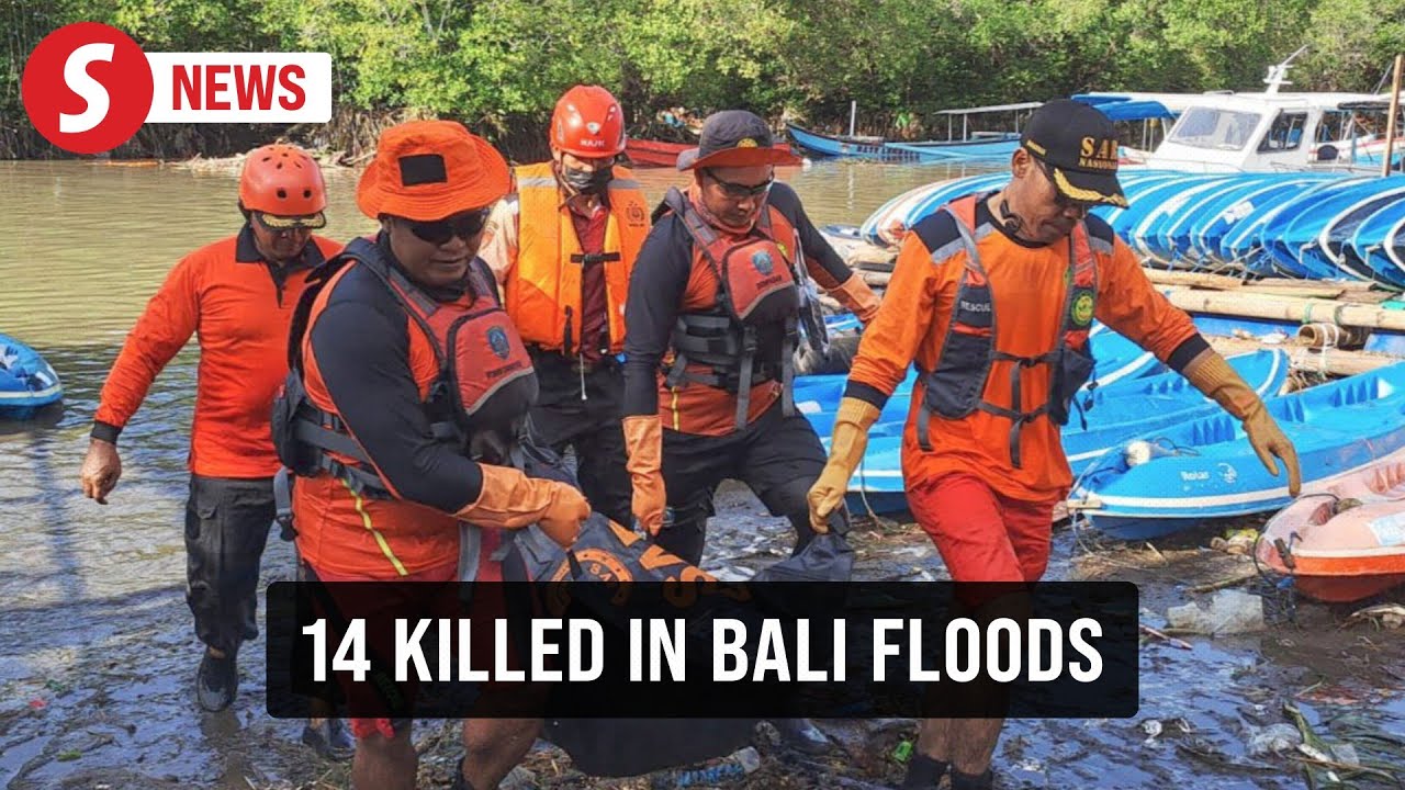 Bali floods kill 14, search continues for two missing persons