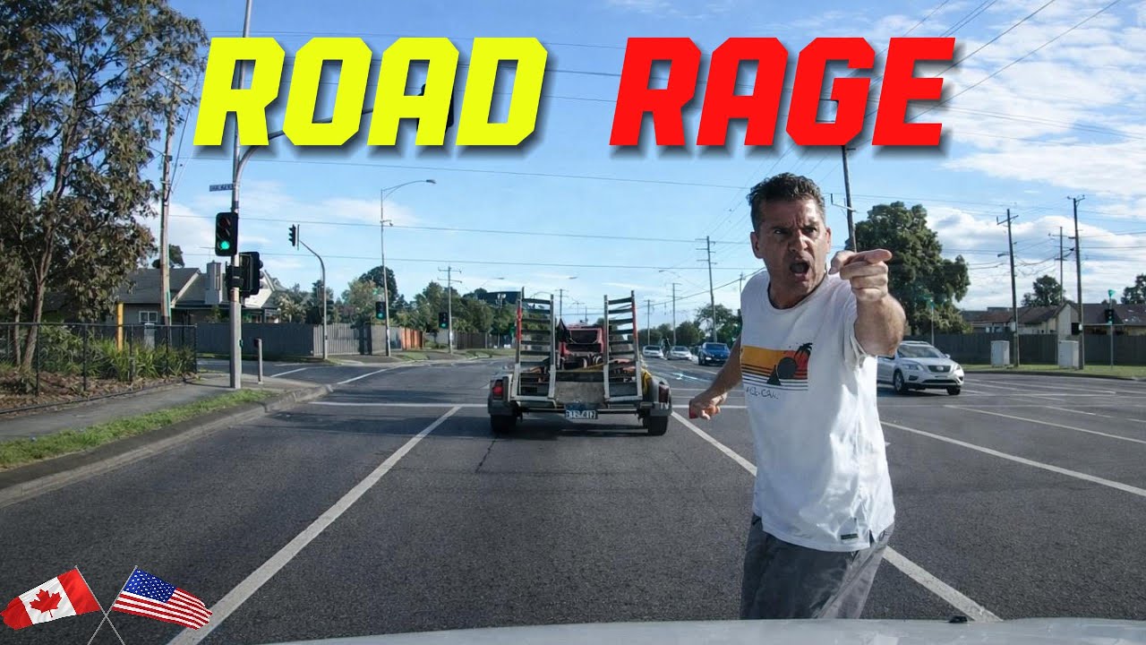 ROAD RAGER GETS MAD WHEN SOMEONE DOESN’T LET HIM CHANGE LANES ON SOLID LINES
