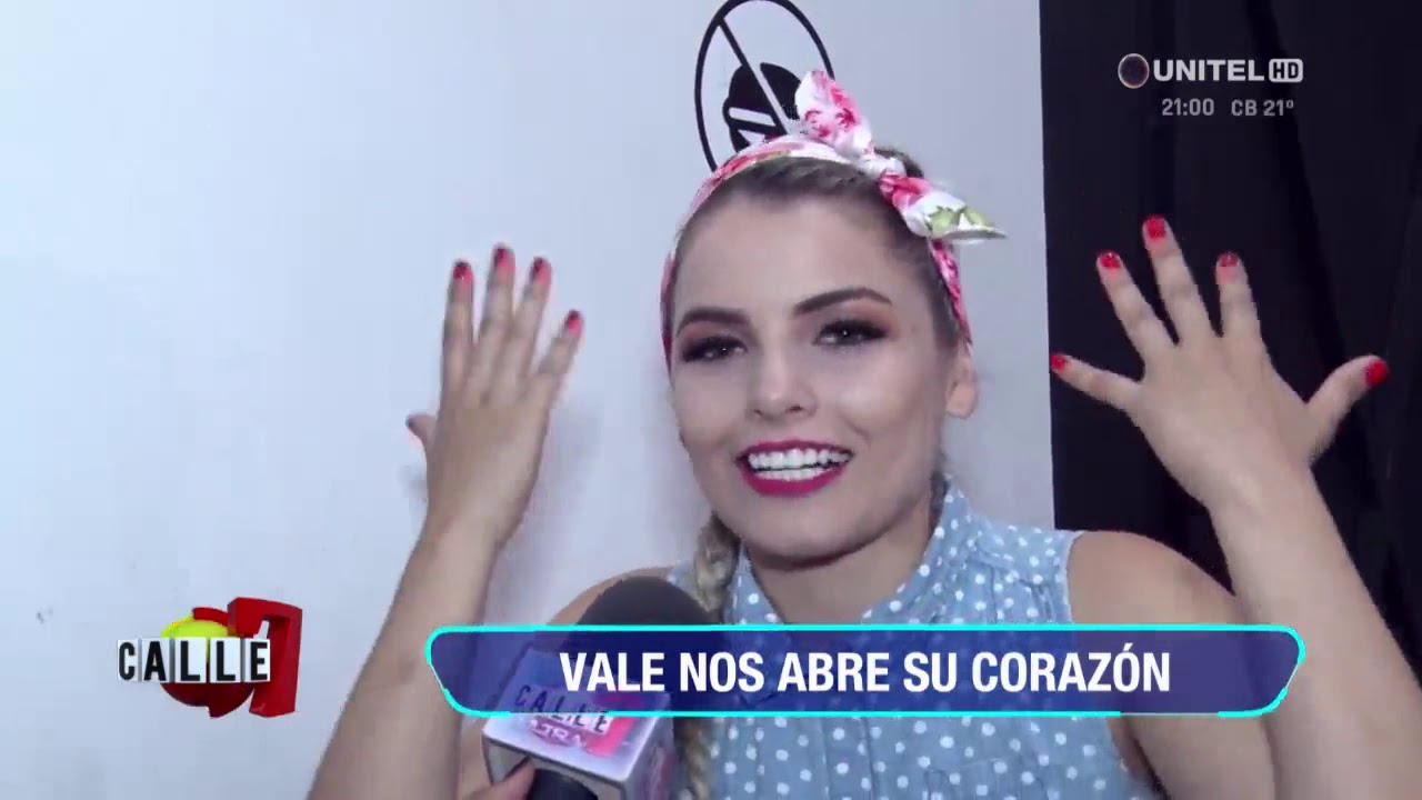 Vale nos habló sobre cómo está ahora su corazón...