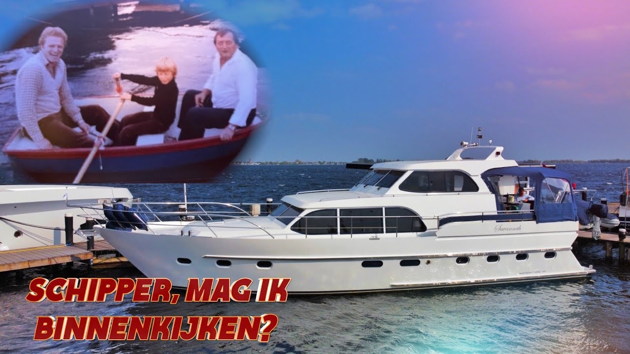 Kinderdroom kwam uit! Van roeiboot naar luxe motorjacht! BINNENKIJKEN #4