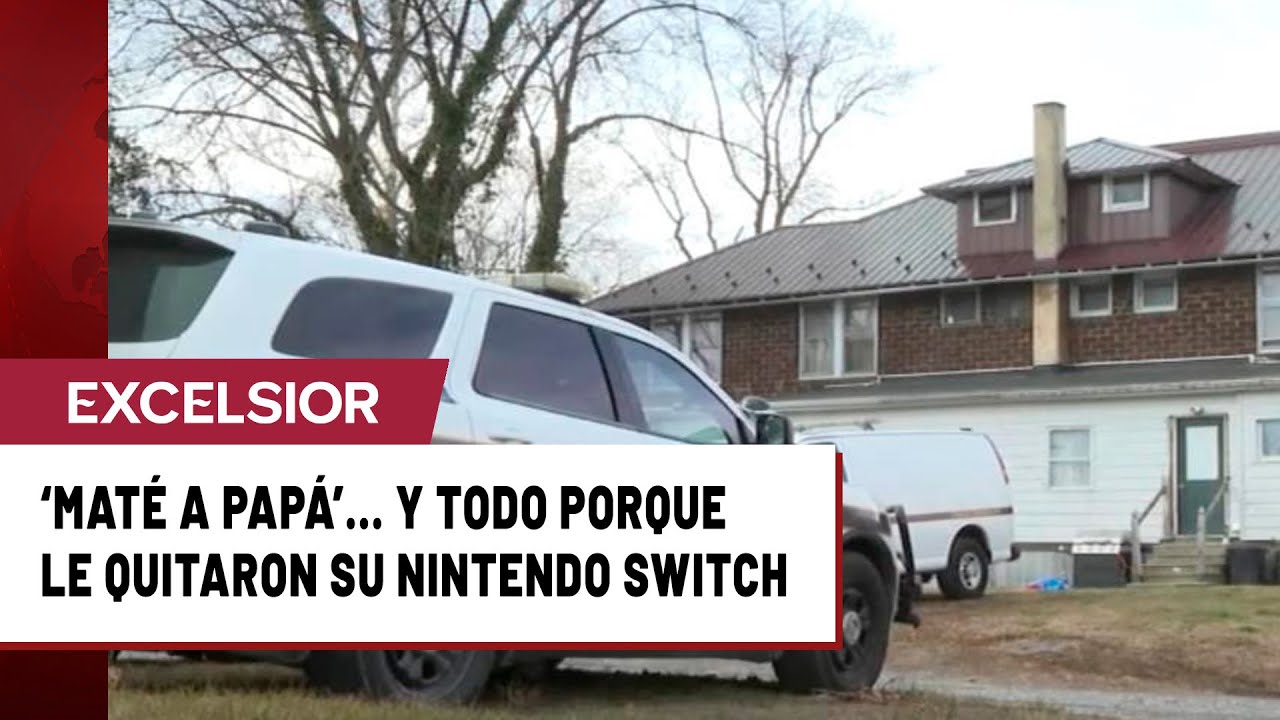 “Maté a papá”: menor confiesa homicidio tras enojo porque le quitaron su Nintendo Switch