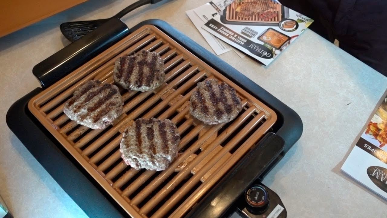Gotham Steel Smokeless Grill Review | As Seen on TV