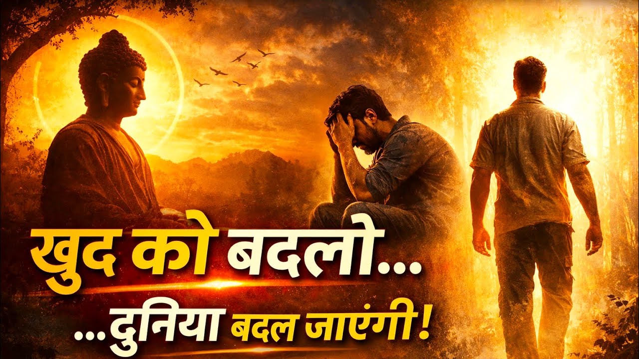 गौतम बुद्ध की यह कहानी तुम्हारी किस्मत बदल देगी | Self Change  World Change | Buddha Motivation 2026