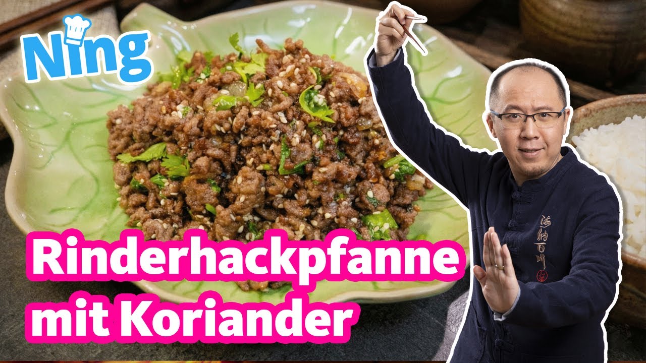 Rinderhackpfanne mit Koriander: Einfach & Aromatisch