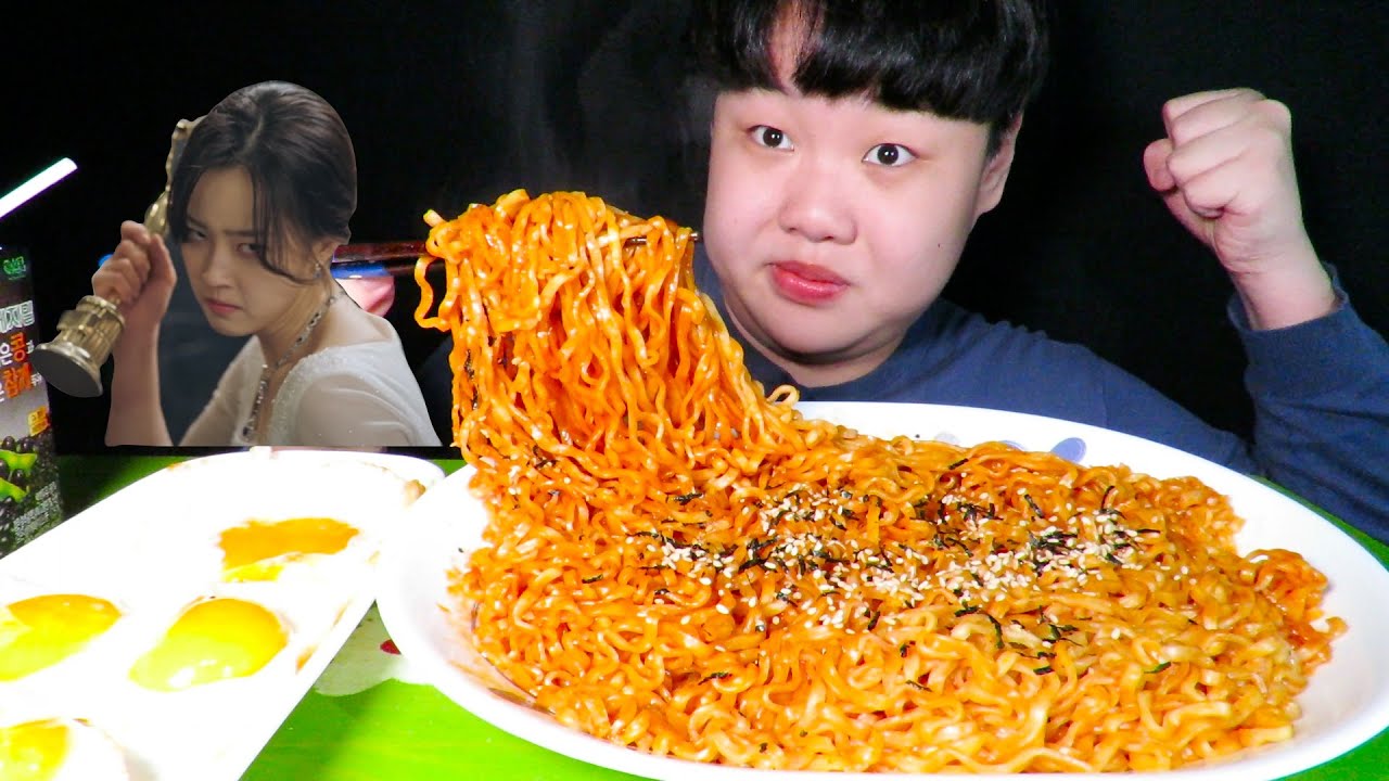 불닭볶음면 먹방ASMR