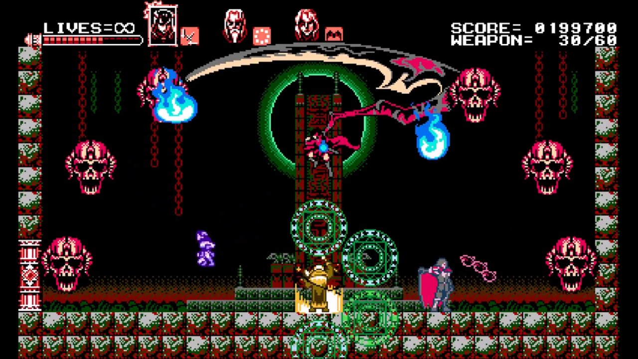 Bloodstained Curse of the Moon Final Boss
