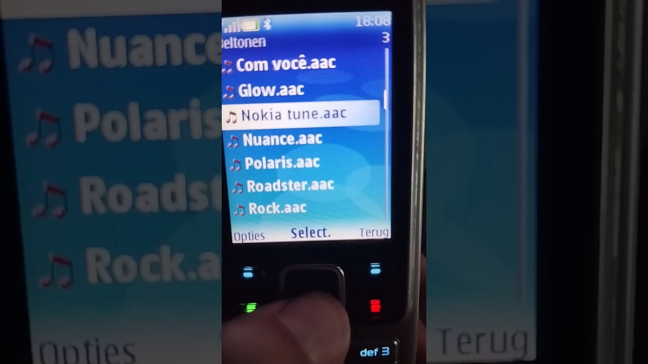 Nokia 6300 ringtone.