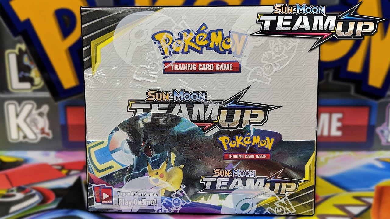 POKEMON TEAM UP BOOSTER BOX OPENING!!! TAG TEAM GX ARE HERE!