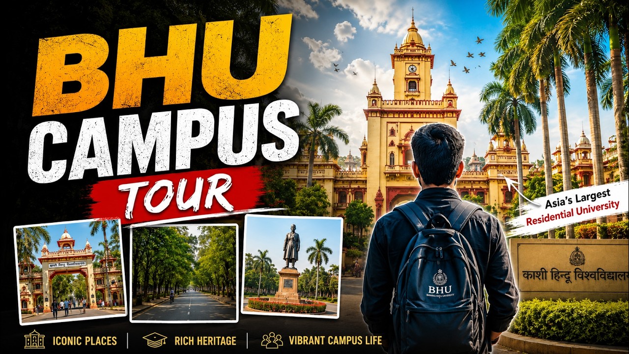 BHU Campus Tour 2026 | IMS BHU Campus Tour | Asia&rsquo;s Largest University 🔥| MBBS, BDS, BAMS