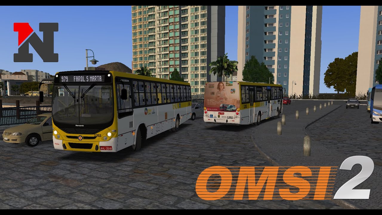 OMSI 2 - Marcopolo Torino 2007 Mercedez-Benz OF-1721 BlueTec 5 | Linha 979 - Beira Mar