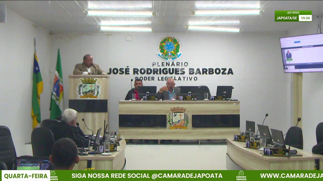 9ª Sessão Ordinária - Câmara Municipal de Japoatã
