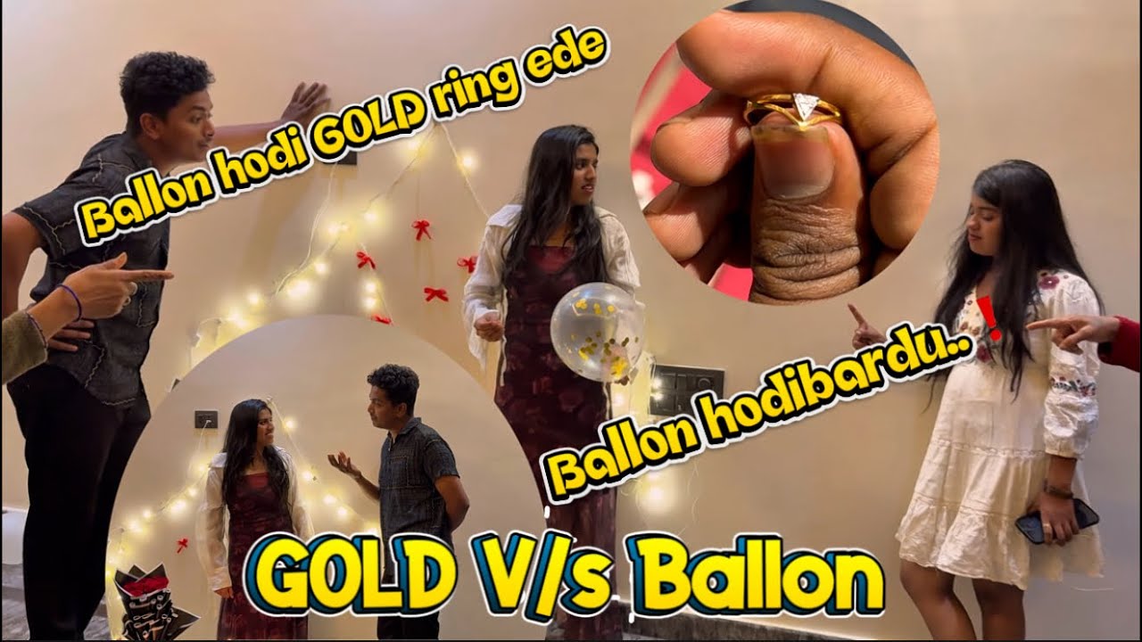 Gold ring Giftನ ಪವಿಗೆ ಕೊಟ್ಟೆ 