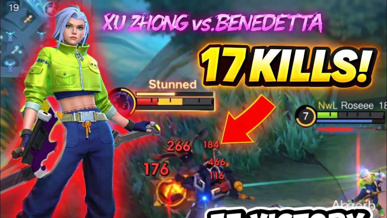 17 Kills! Xu Zhong vs Benedetta | EZ Win