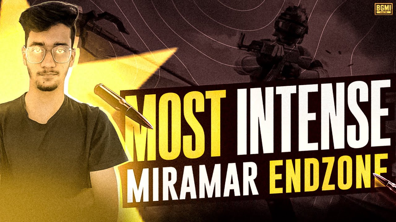 IGL Pov | T1 Gameplay | Most Intense Miramar End Zone | Team Invibe | FraGie | #bgmi #igl