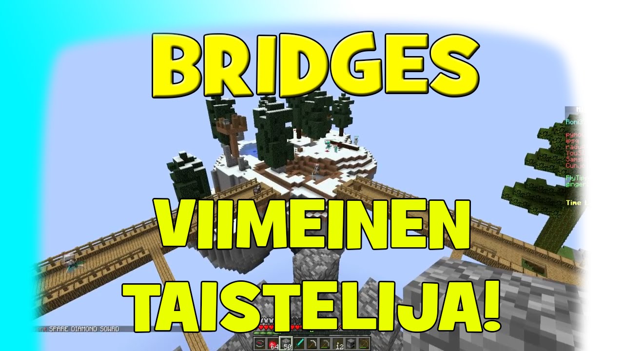 Minecraft: VIIMEINEN SELVIYTYJÄ!! [Bridges] Roposen kanssa!