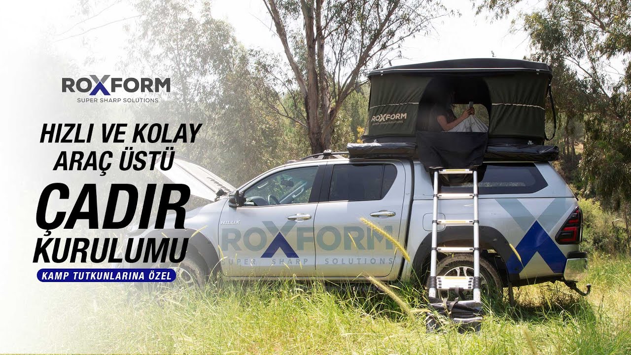 Pop Up Araç Üstü Çadır Kurulumu: Kamp Keyfinizi Yükseltin | Her Araca Uyumlu ve Pratik