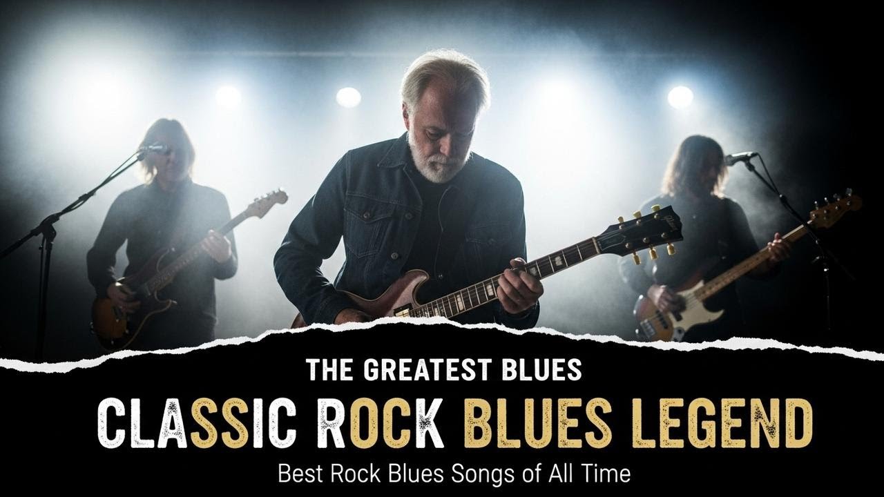 Eric Clapton, ZZ Top, BB King, Muddy Waters, Jimi Hendrix – Old School Electric Blues Rock
