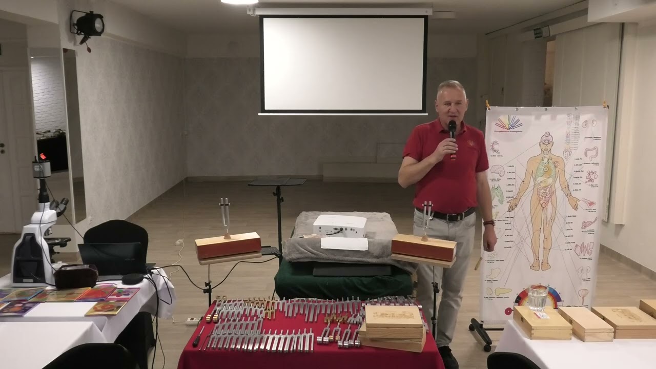 Uzdrawianie kamertonami. Georg Garbowski. Kamertony terapeutyczne. WMCN Olsztyn.