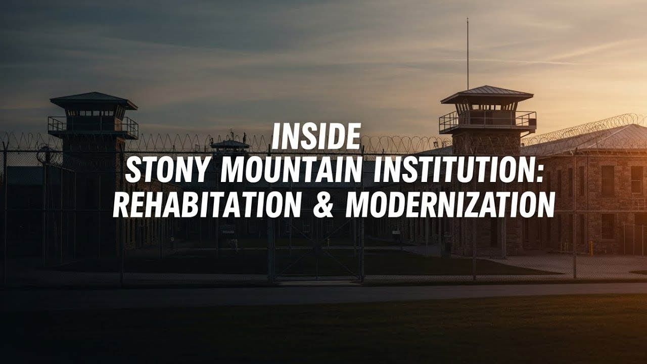 Inside Stony Mountain Institution: Rehabilitation, Modernization & Life Behind Bars